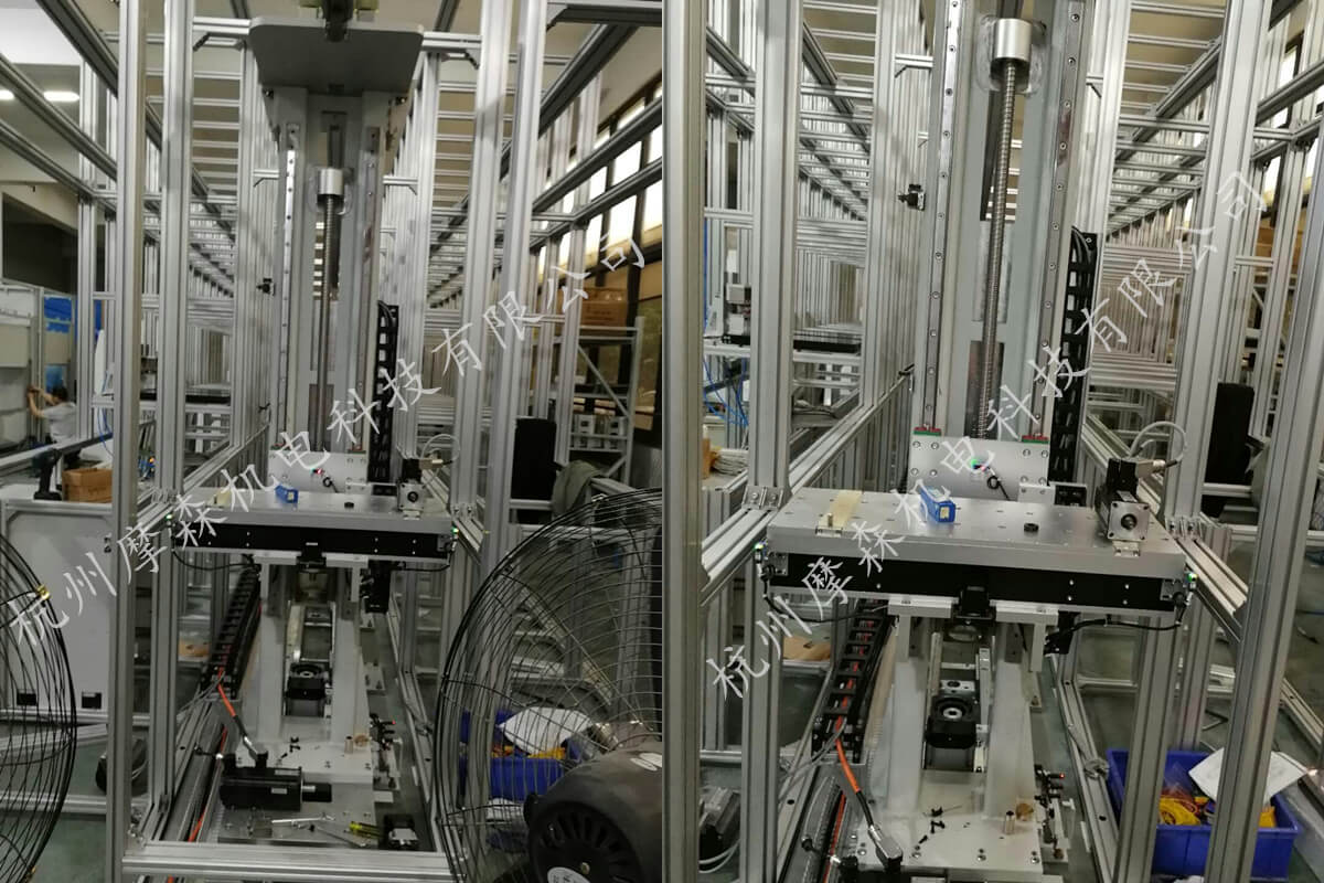 高低溫電機在只能倉儲上應用