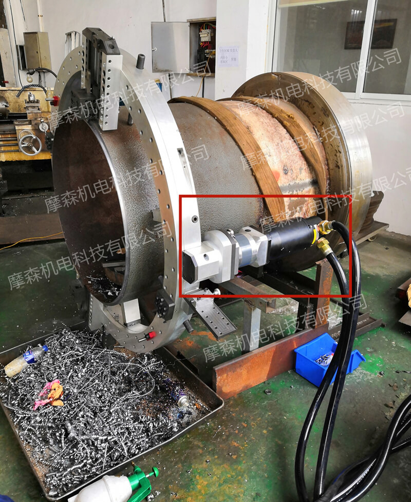 派克防爆伺服電機在石油管道切割上的應用