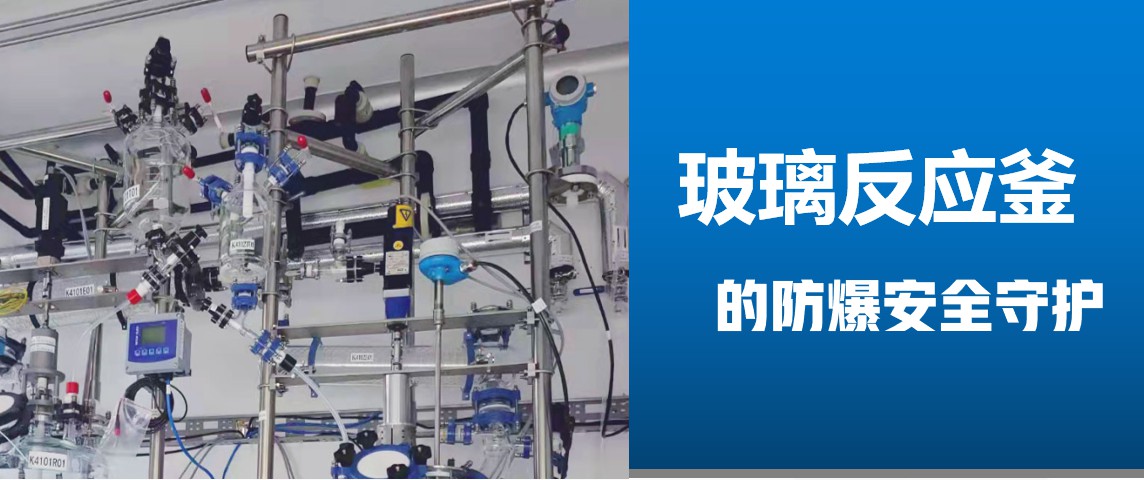 防爆電機在玻璃反應釜設備應用帶水印.jpg